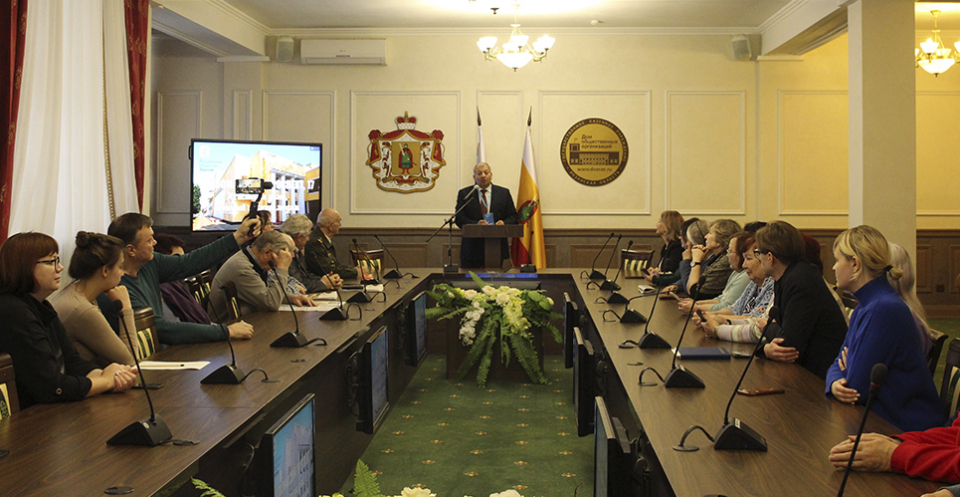 В Рязани прошла лекция «Первомайский пр-т, 17. Из истории дома, который служит людям»