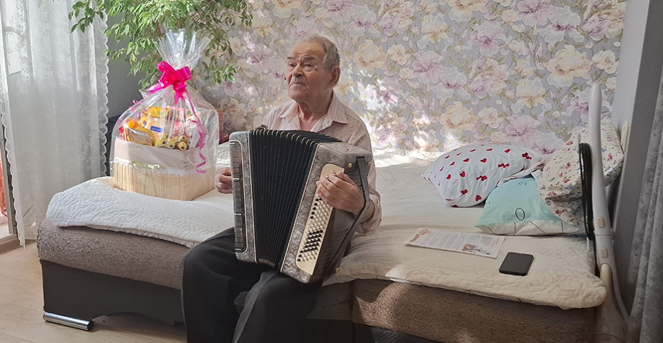 В Рязанской области продолжается акция «В гости к ветерану»