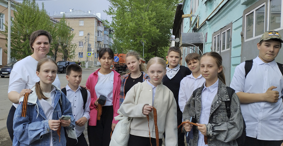 Акция «Георгиевская ленточка»