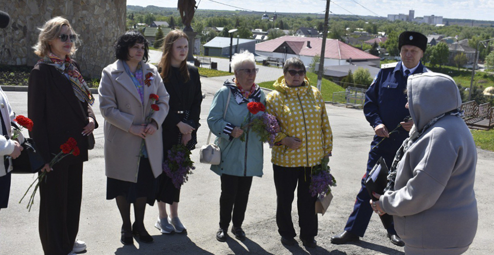 В Михайлове прошла пешая экскурсия «Михайлов — город воинской доблести!»