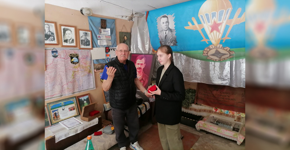 Председатель Ряз. областного Совета ветеранов награждён медалью «За помощь фронту»