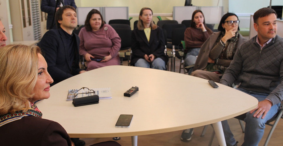 Состоялась встреча с представителем Фонда президентских грантов