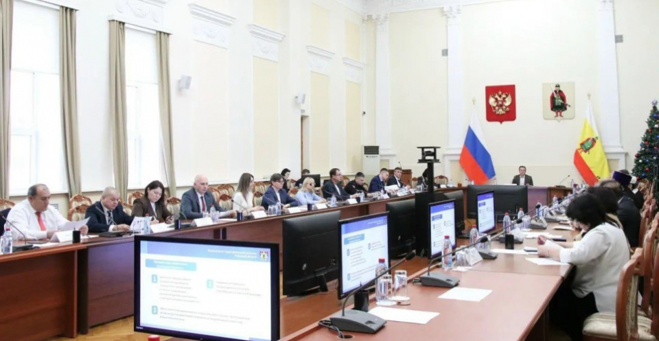 Состоялось заседание Совета при Губернаторе Рязанской области