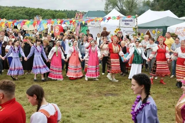 В Ряжском округе состоялся фестиваль народной культуры «Рановское лето»